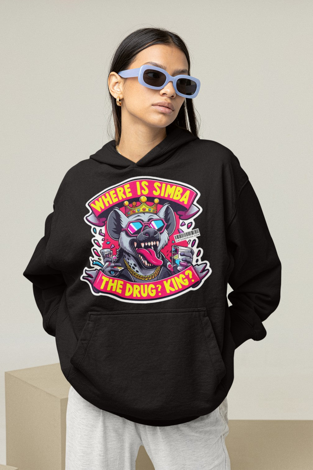 Festival Wear Where Is Simba on model at rave