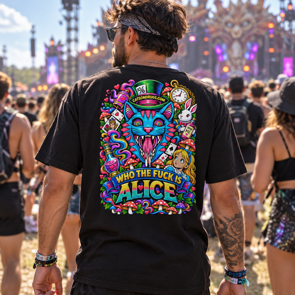Psychedelic T-Shirt | Who the Fuck is Alice