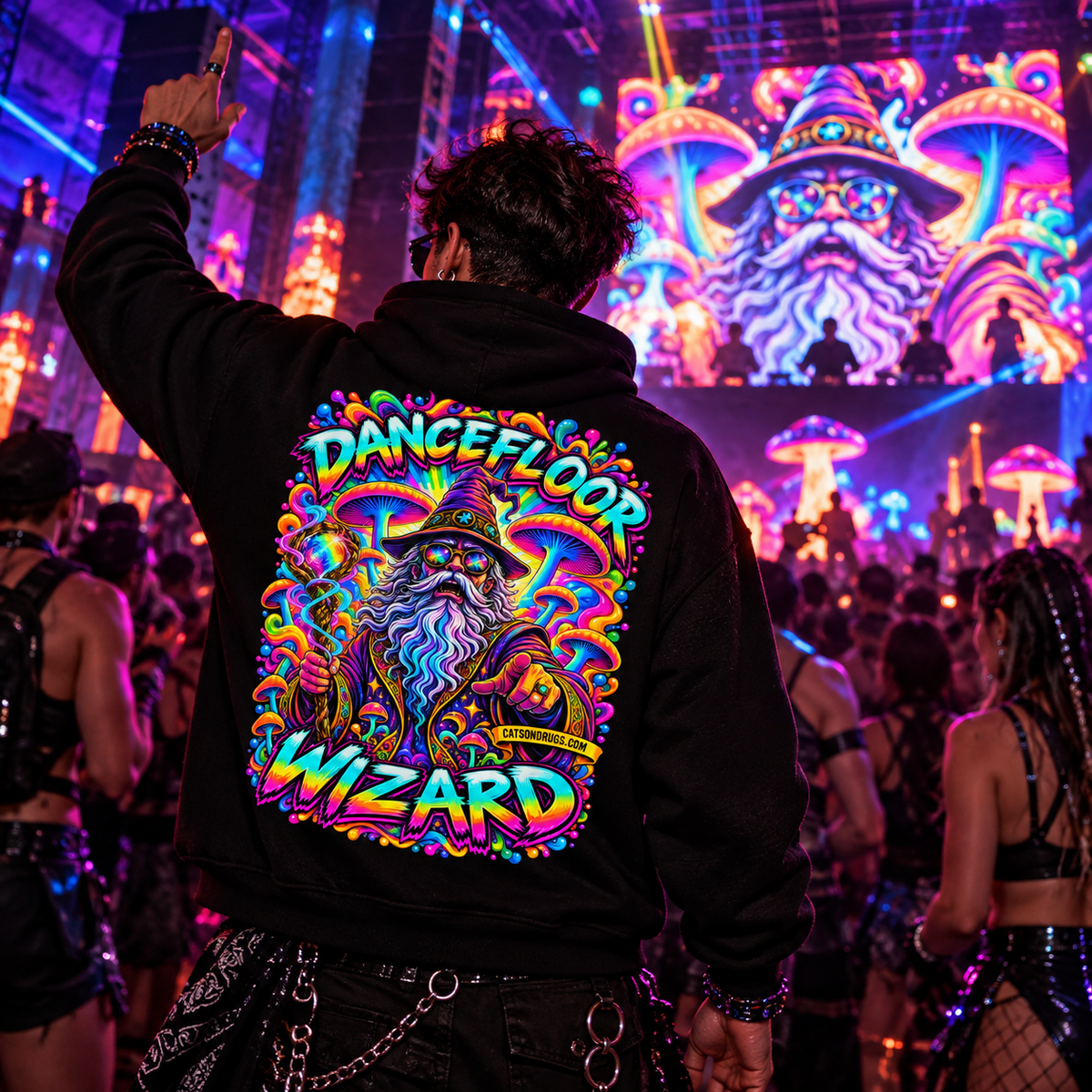 Dancefloor Wizard | EDM Hoodie