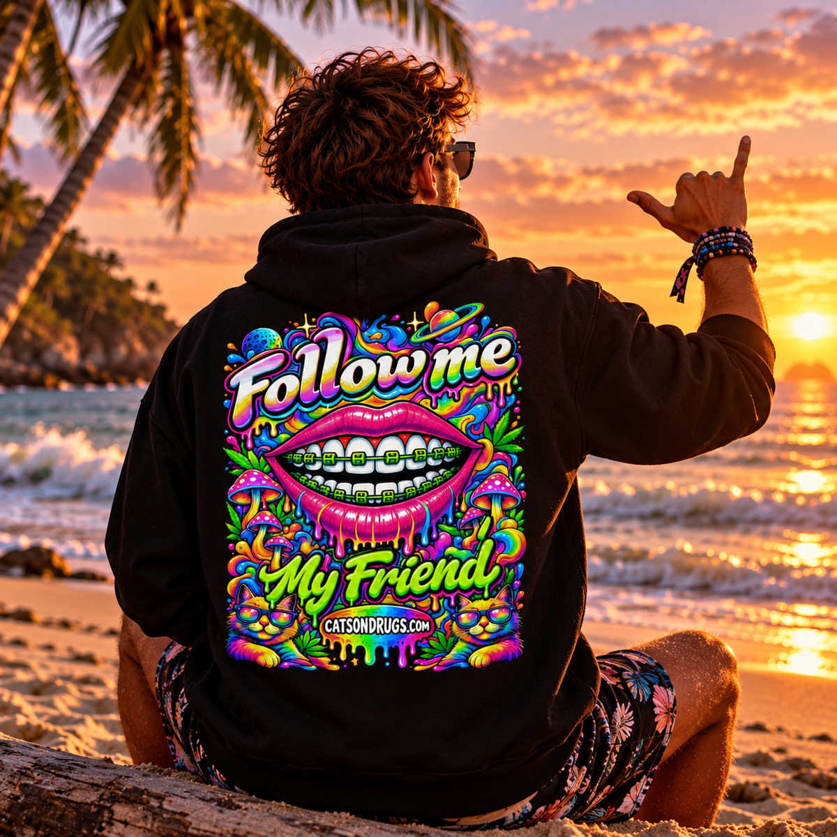 Festival Hoodie | Follow Me Organism