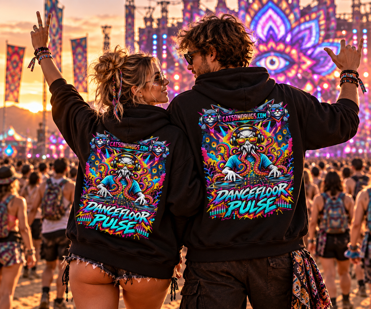 Dancefloor Pulse | EDM Hoodie
