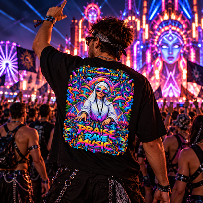 Techno T-Shirt | Praise the Rave
