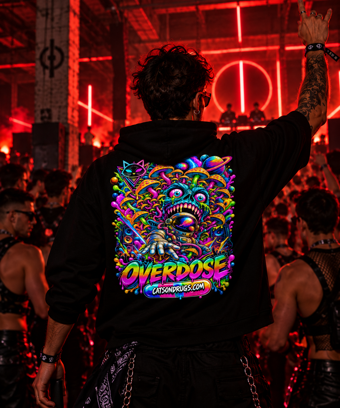 Overdose Organism | Trance Hoodie