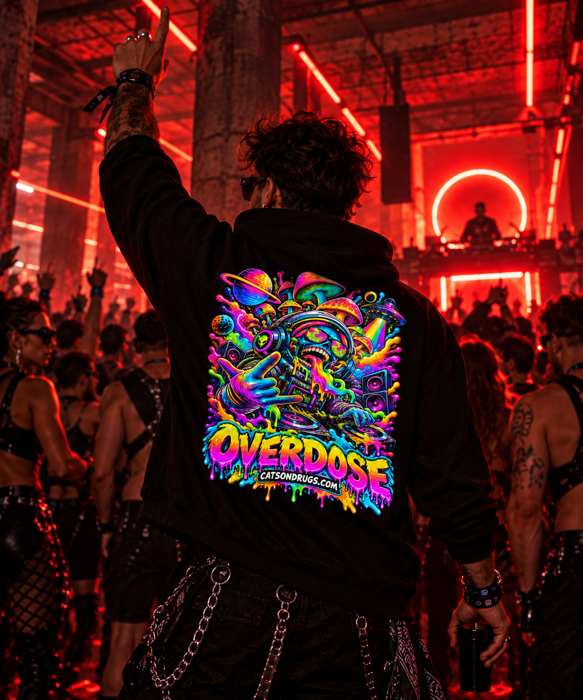 Acid Hoodie | Overdose Organism
