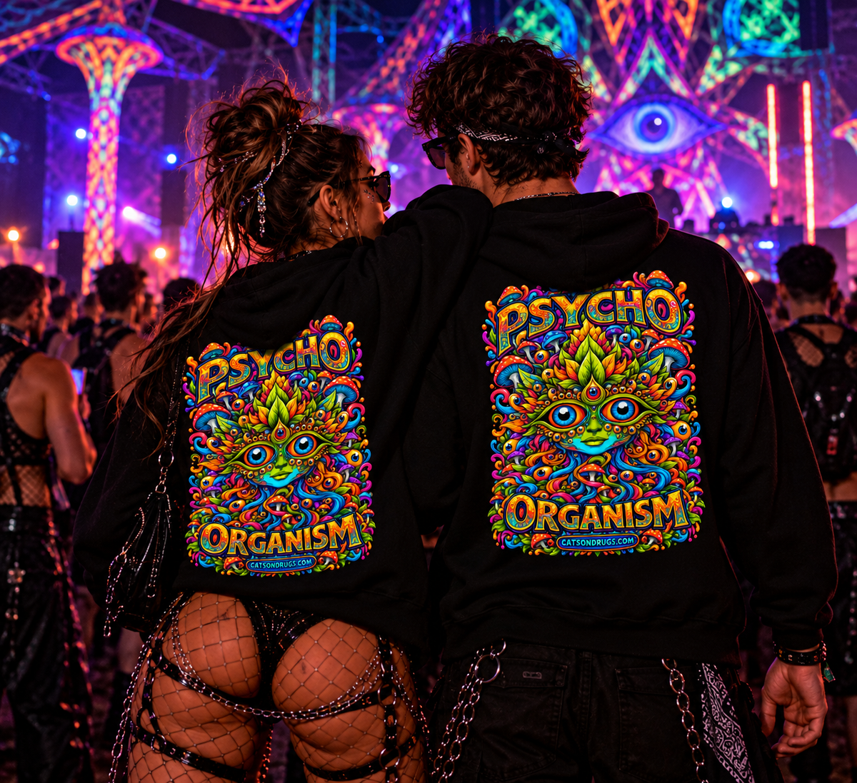 Psychedelic Hoodie | Psycho Organism