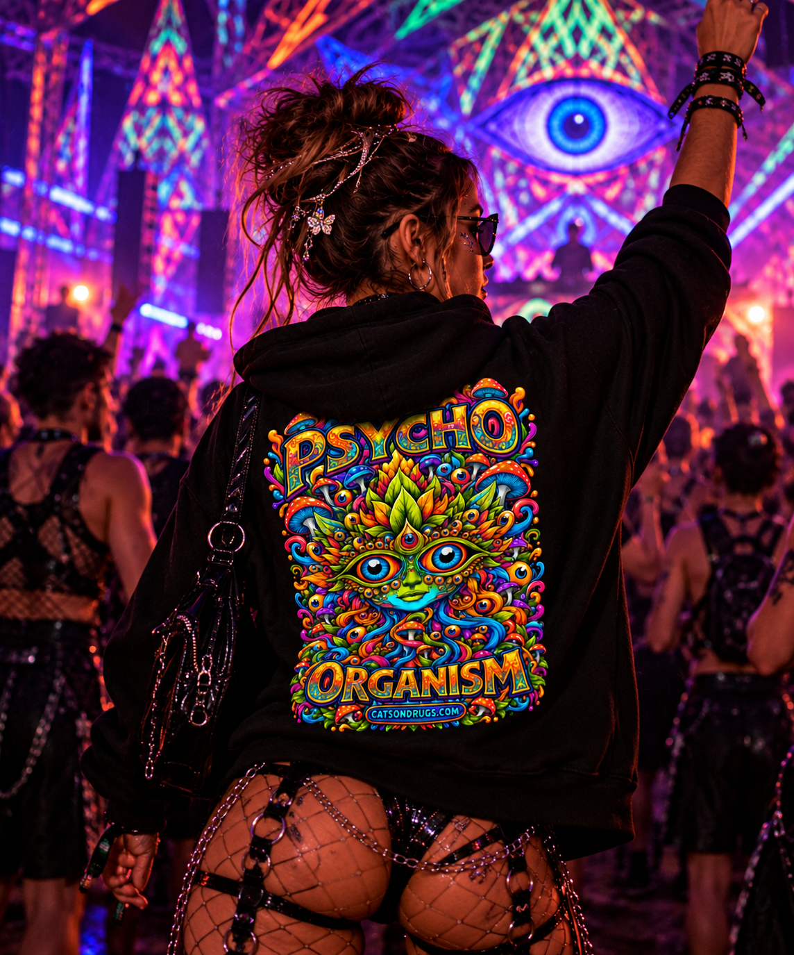 Psychedelic Hoodie | Psycho Organism