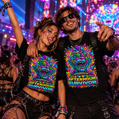 EDM T-Shirt | Afterhour Survivor | Ecstasy Edition