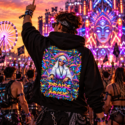 Techno Hoodie | Praise Rave Music