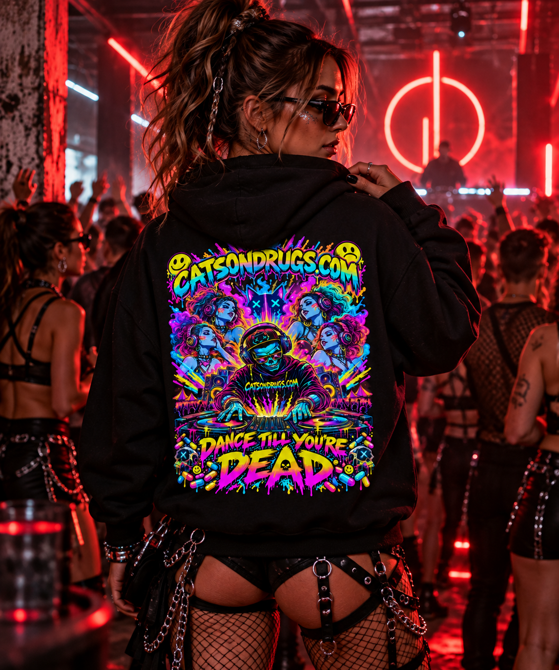 Trance Hoodie | Dance till you're dead