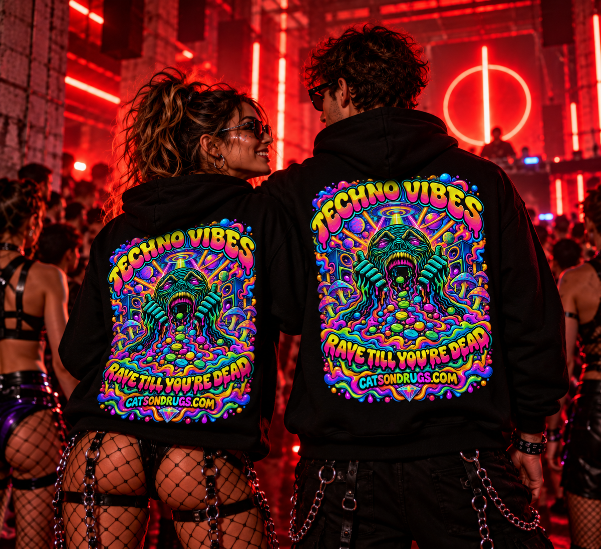 Rave Hoodie | Techno Vibes