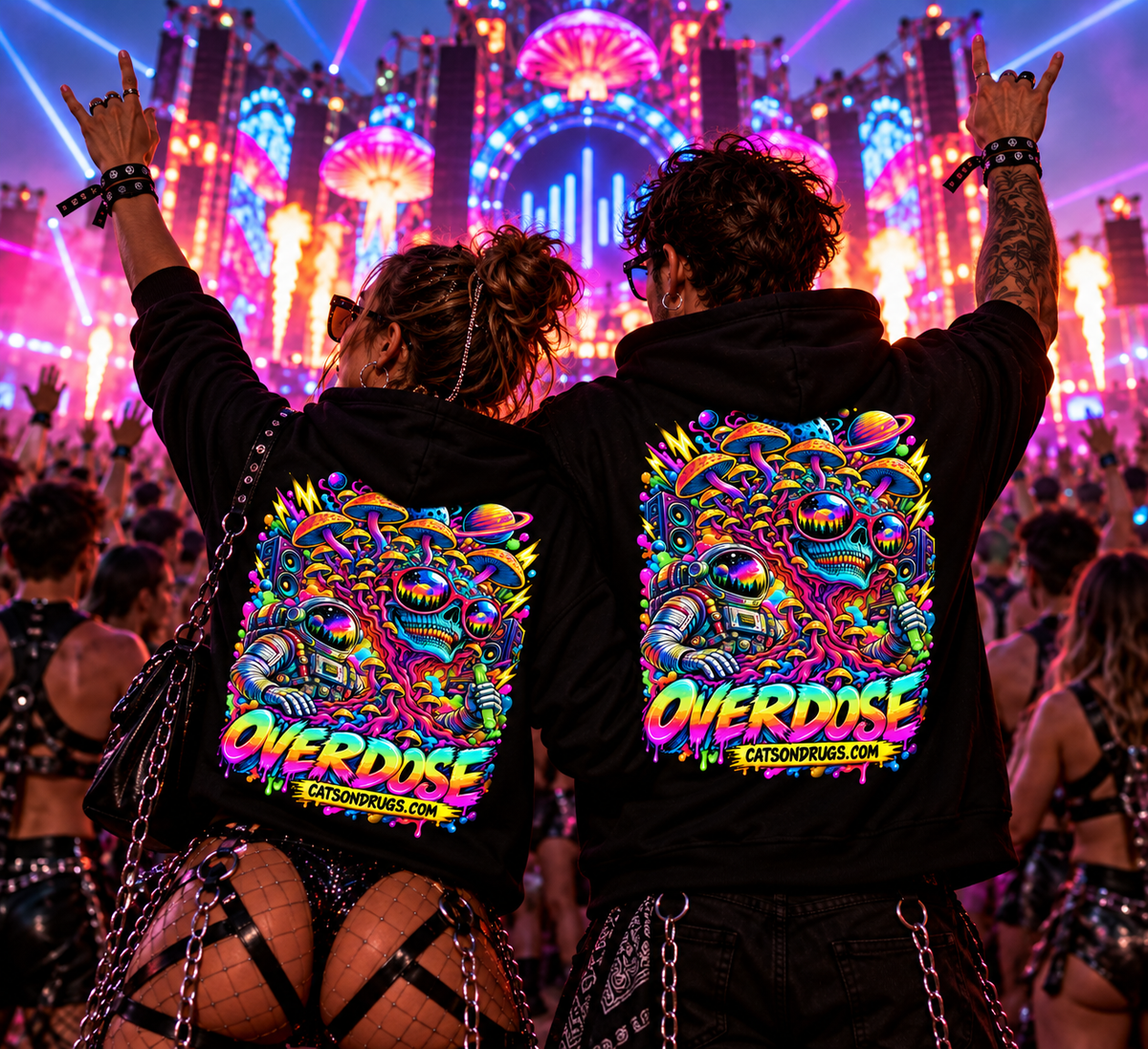 Overdose Organism | Trance Hoodie