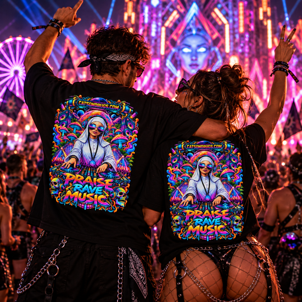 Techno T-Shirt | Praise the Rave