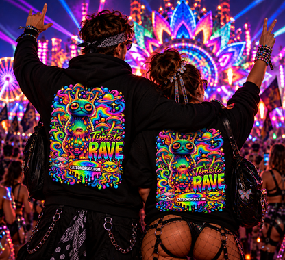 Festival Hoodie | Time to Rave Organism