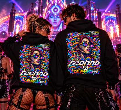 Rave Cover Girl | EDM Hoodie