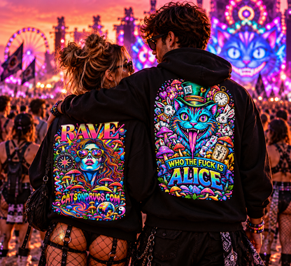 Rave Cover Girl | EDM Hoodie