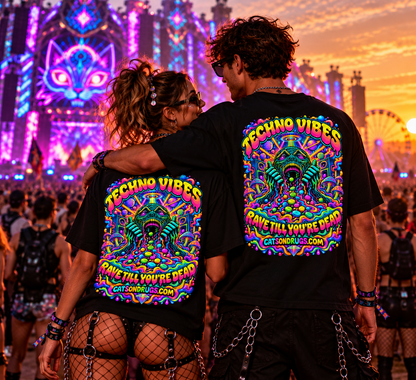 Techno T-Shirt | Techno Vibes Organism