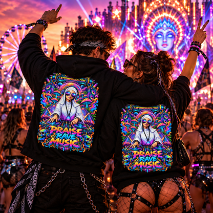 Techno Hoodie | Praise Rave Music