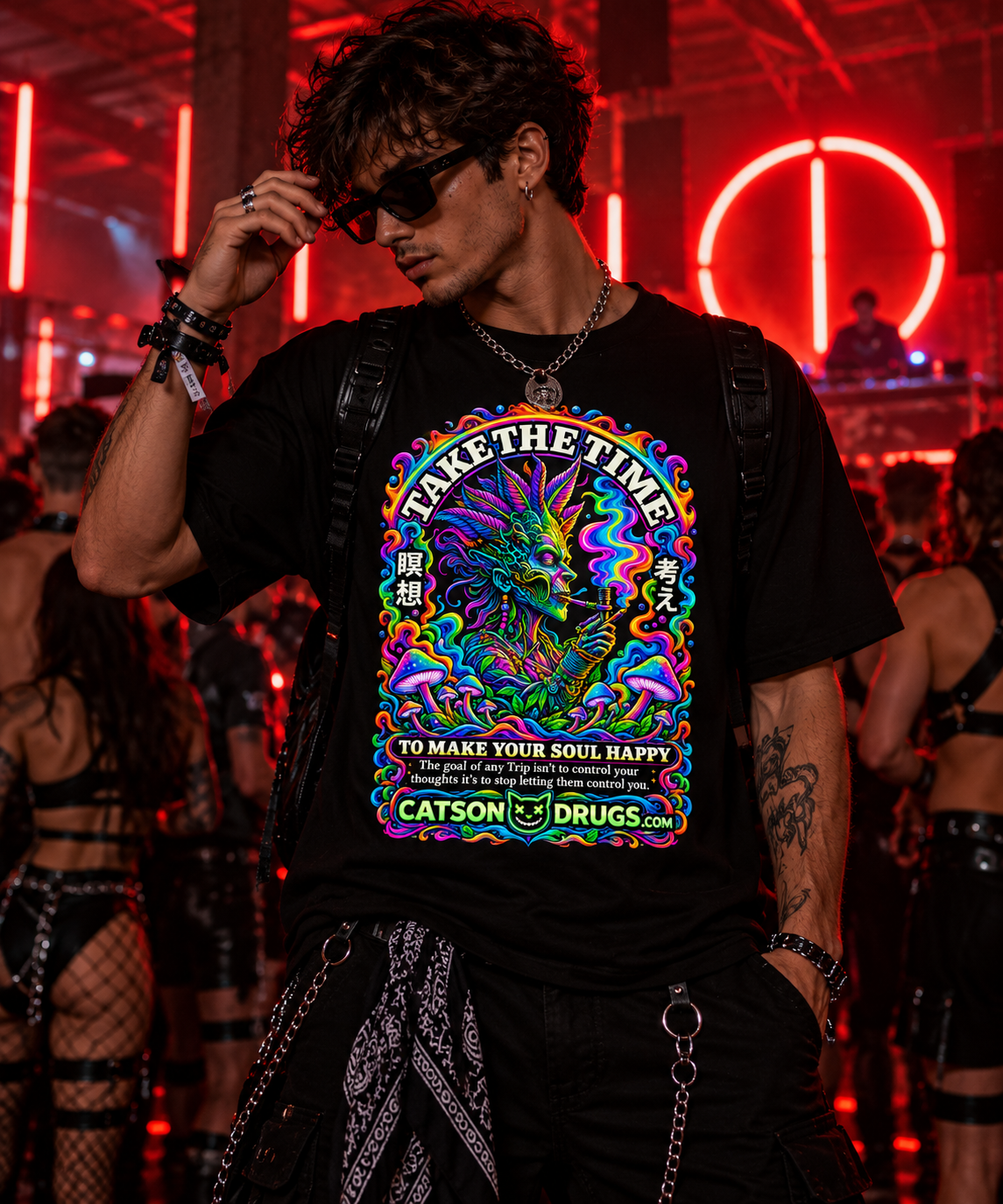 Psychedelic T-Shirt | Happy Soul