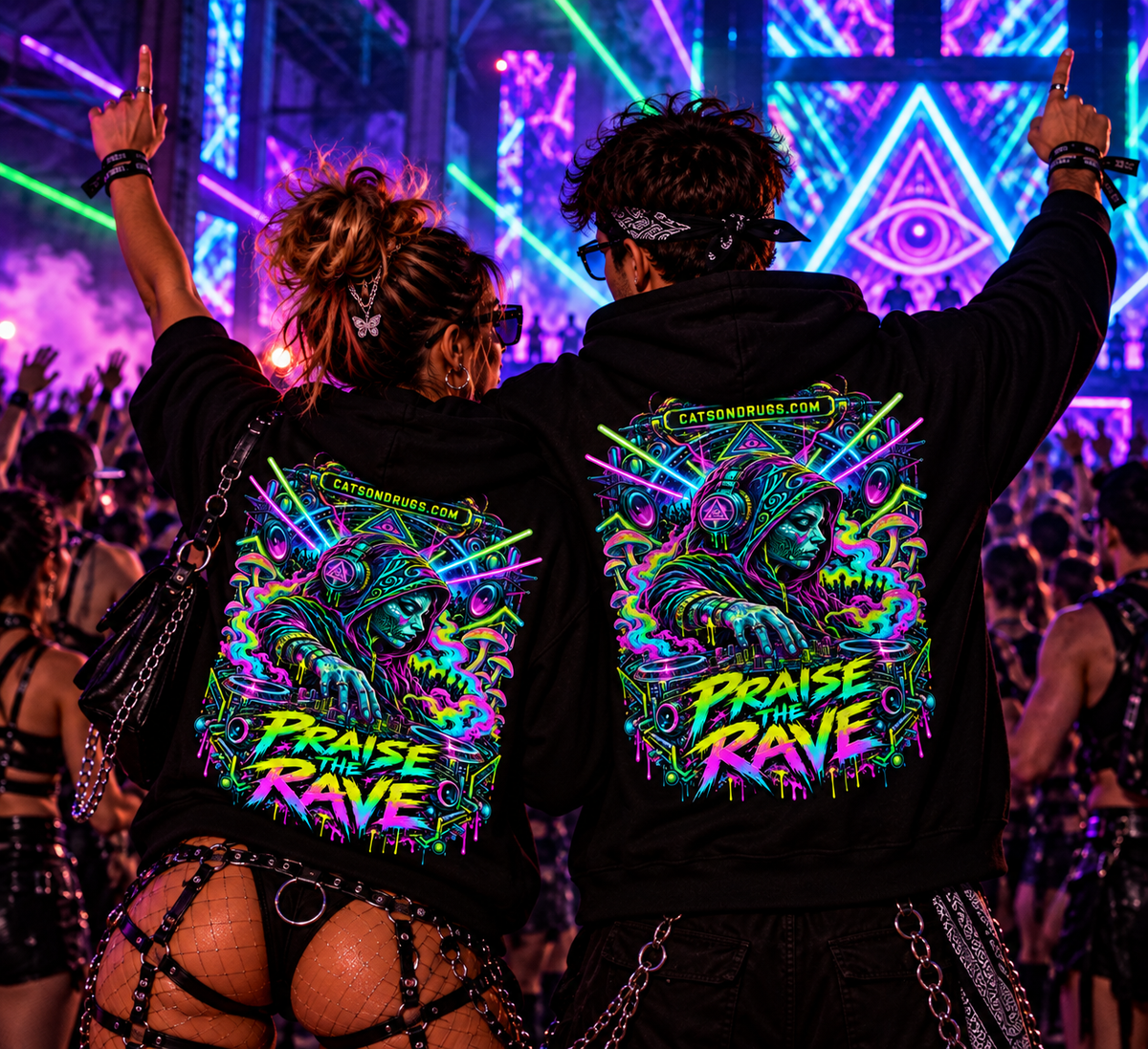 Rave Hoodie | Praise the Rave