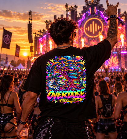 Rave T-Shirt | Overdose Organism