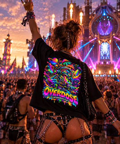 Rave T-Shirt | Overdose Organism