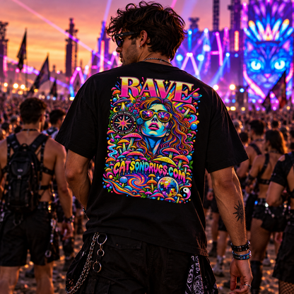 Rave Fashion | Rave Cover Girl T-Shirt