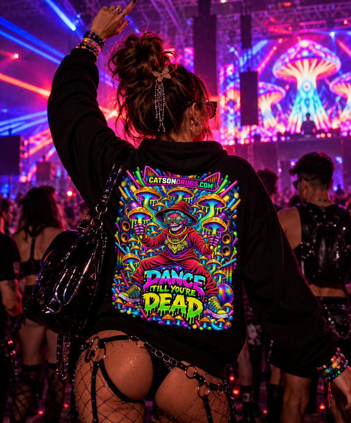 Trance Hoodie | Dance till you're dead