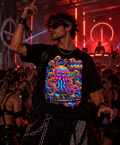 EDM T-Shirt | Rave Octopus