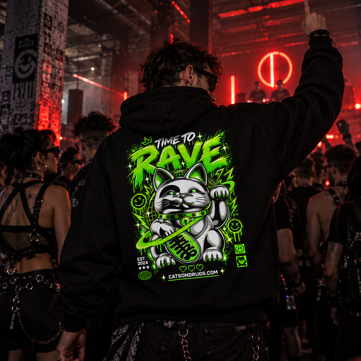 EDM Hoodie | Time to Rave
