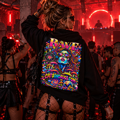 Rave Cover Girl | EDM Hoodie