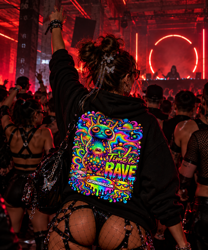 Festival Hoodie | Time to Rave Organism