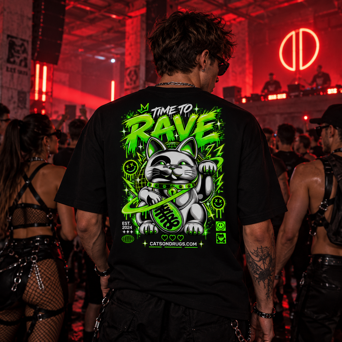 Techno T-Shirt | Time to Rave