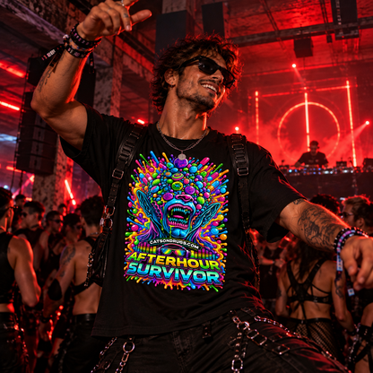 EDM T-Shirt | Afterhour Survivor | Ecstasy Edition