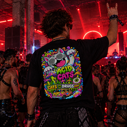 Acid Cat | Psychedelic T-Shirt