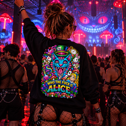 Acid Sweatshirt | Alice Cat