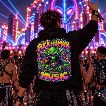 Trippy Hoodie | Psychedelic Alien