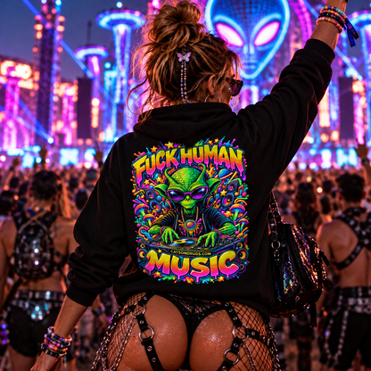 Trippy Hoodie | Psychedelic Alien