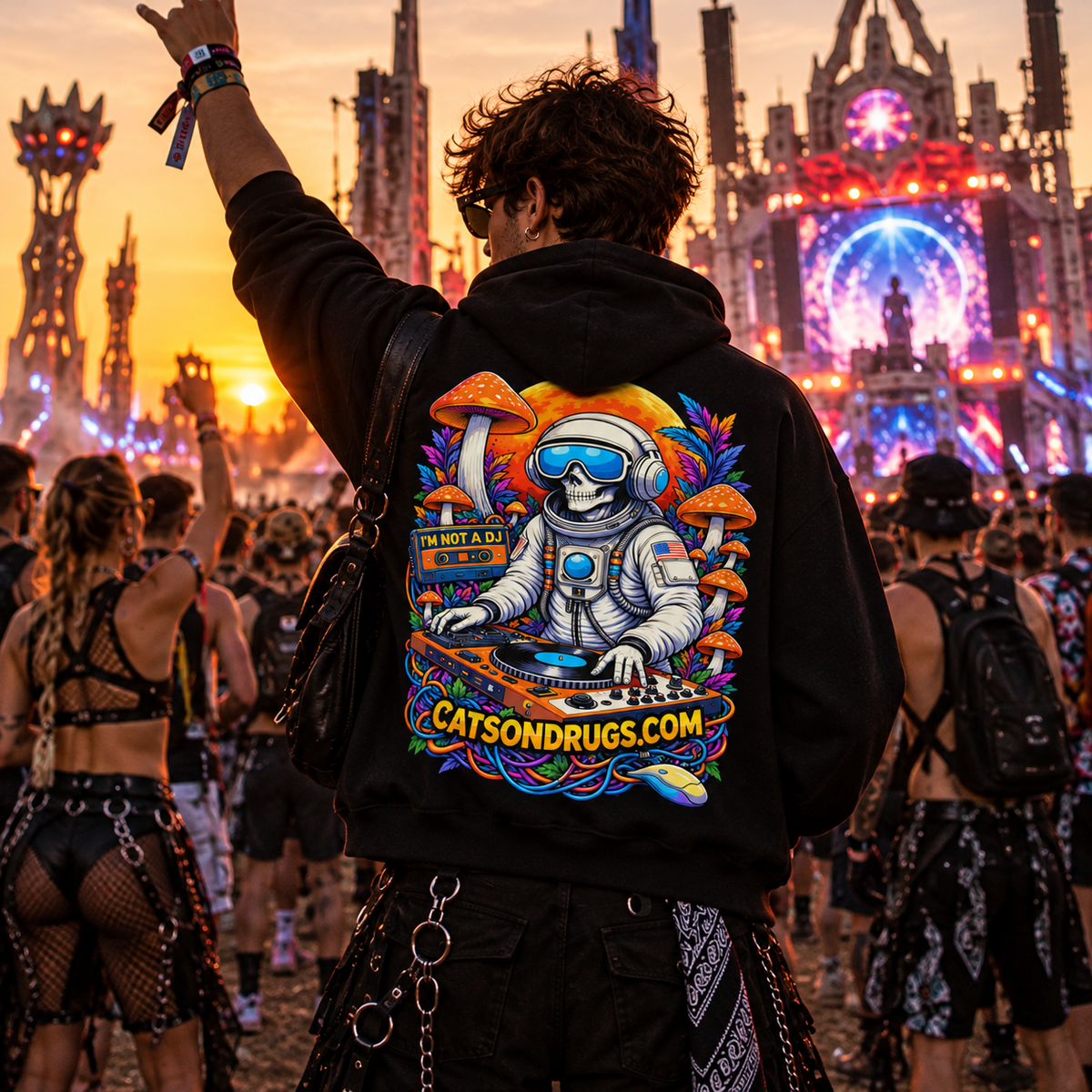 Trance Hoodie | I'm not a DJ