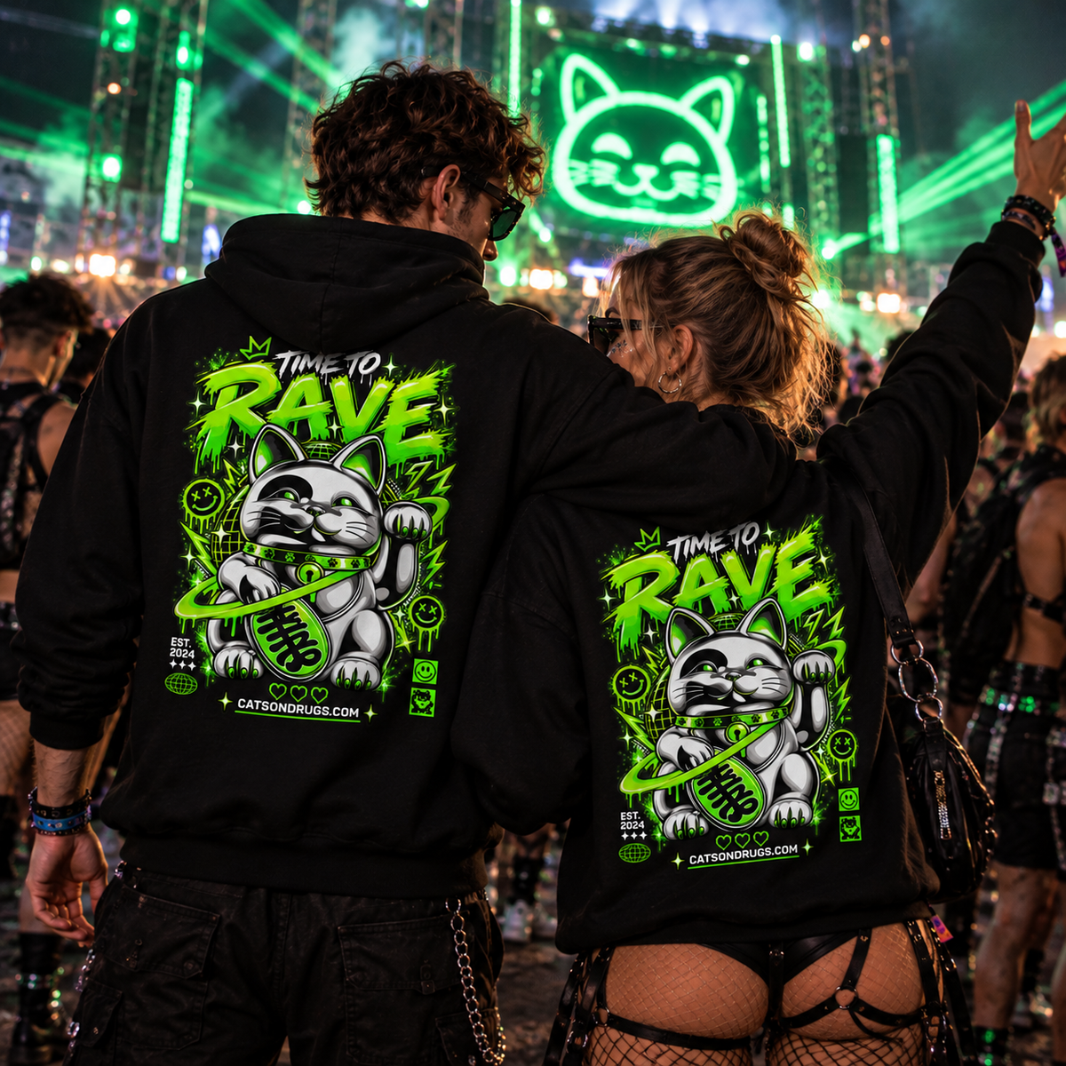 EDM Hoodie | Time to Rave