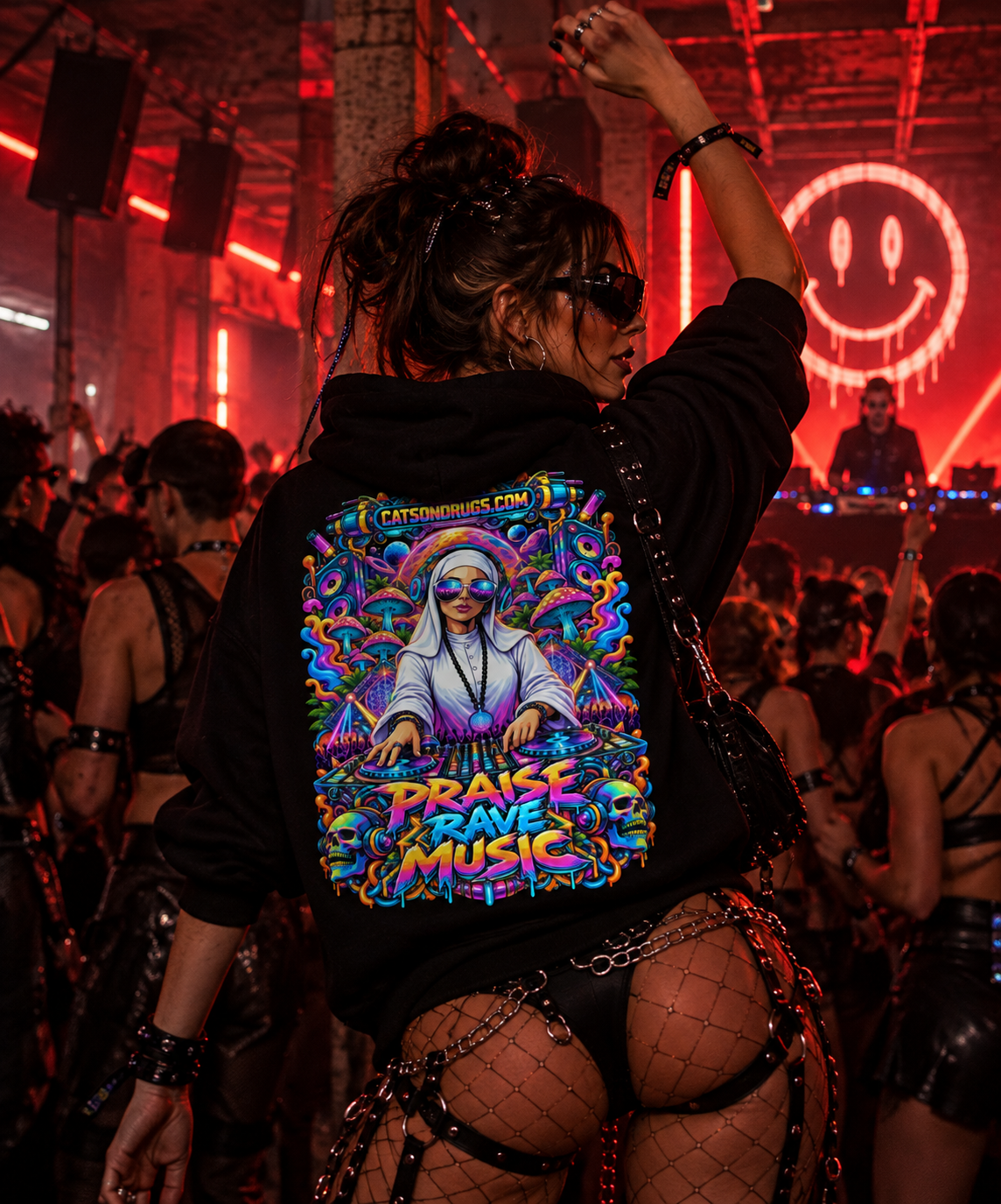 Techno Hoodie | Praise Rave Music
