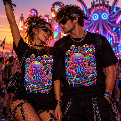 EDM T-Shirt | Rave Octopus