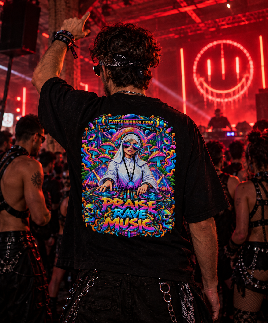Techno T-Shirt | Praise the Rave