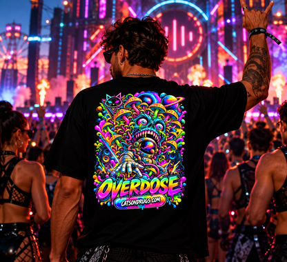 Rave T-Shirt | Overdose Organism