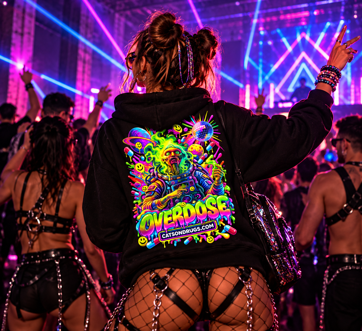 Acid Hoodie | Overdose Organism