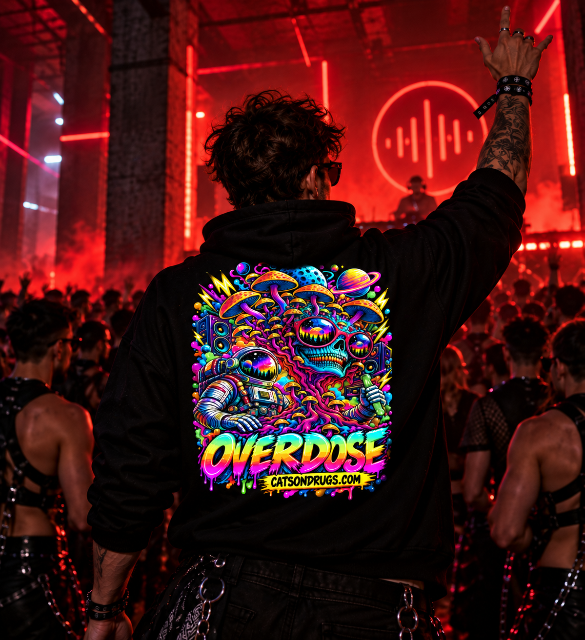 Overdose Organism | Trance Hoodie
