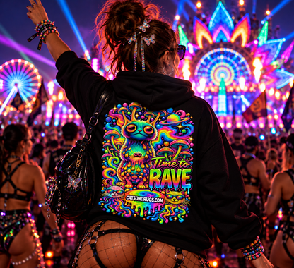 Festival Hoodie | Time to Rave Organism