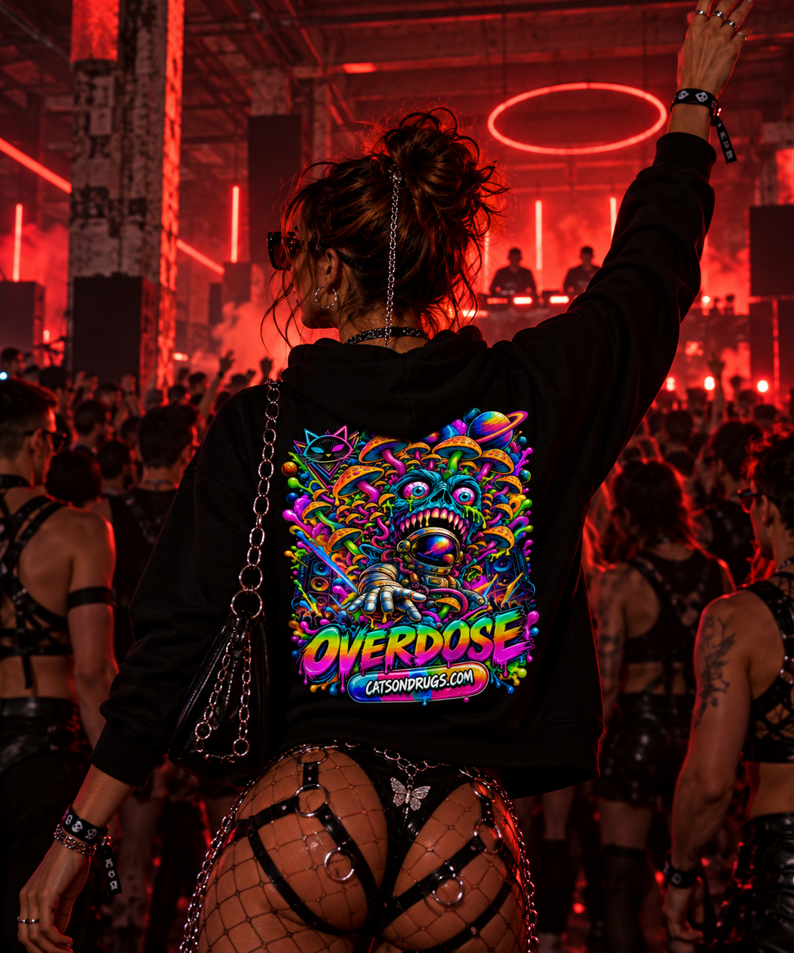 Overdose Organism | Trance Hoodie