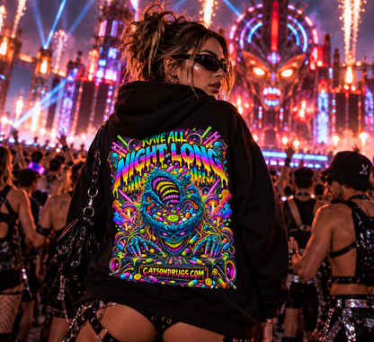Festival Hoodie | Rave all Night Long