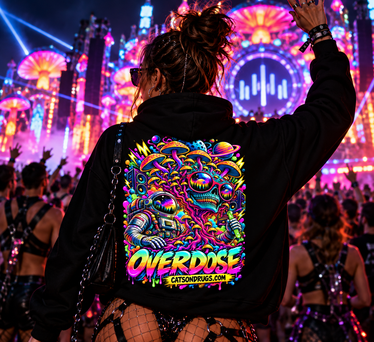 Overdose Organism | Trance Hoodie