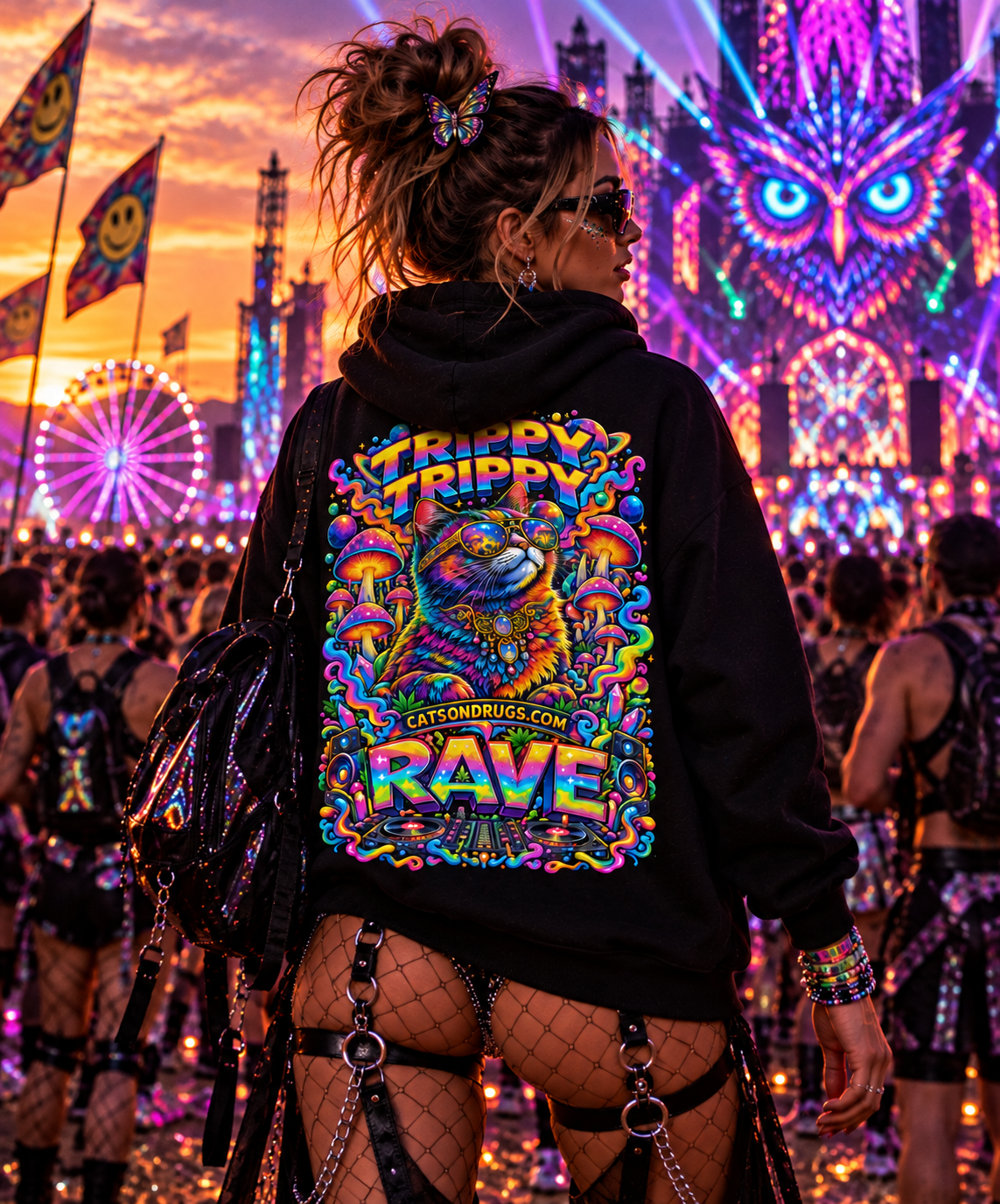 Legends of the Club | Trippy Hoodie